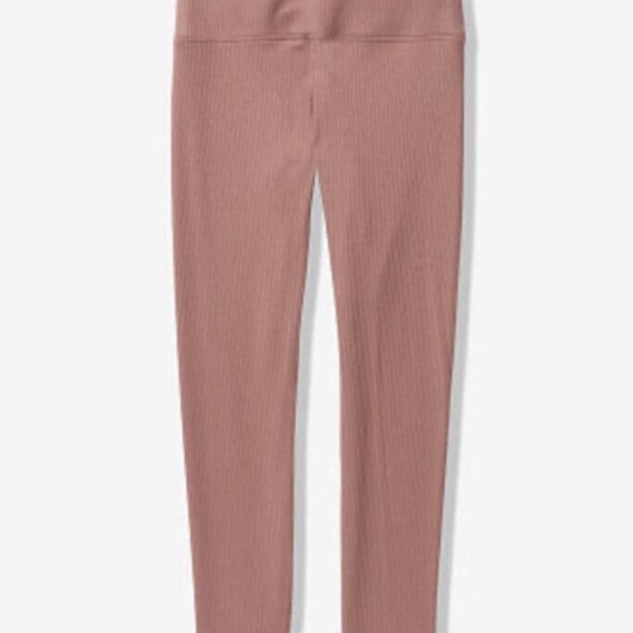VS Pink Yoga Ribbed Leggings - Picture 2 of 5